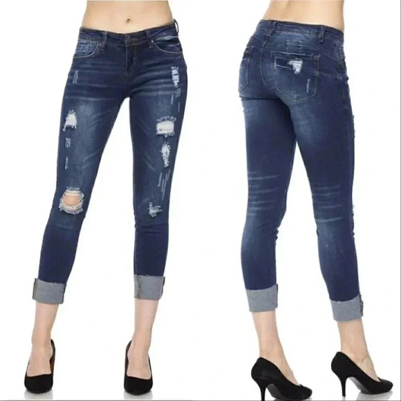 Distressed Jeans - Picture 1 of 2